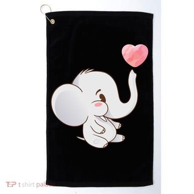 Baby Cute Elephant Golf Towel
