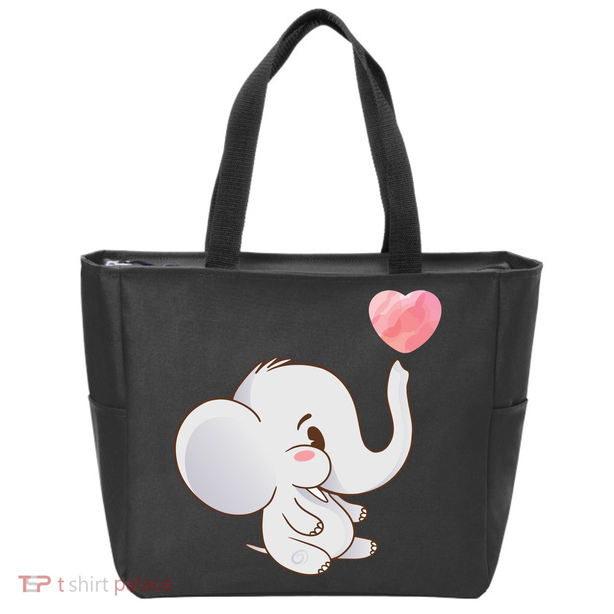 Baby Cute Elephant Tote Bag