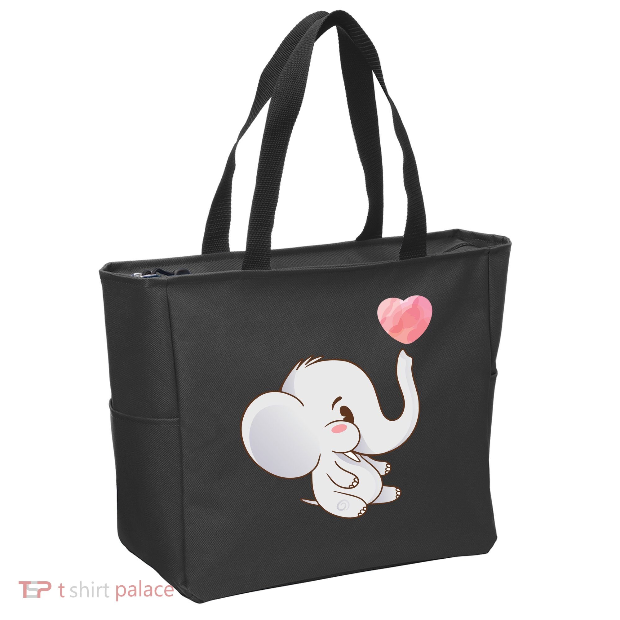 Baby Cute Elephant Tote Bag