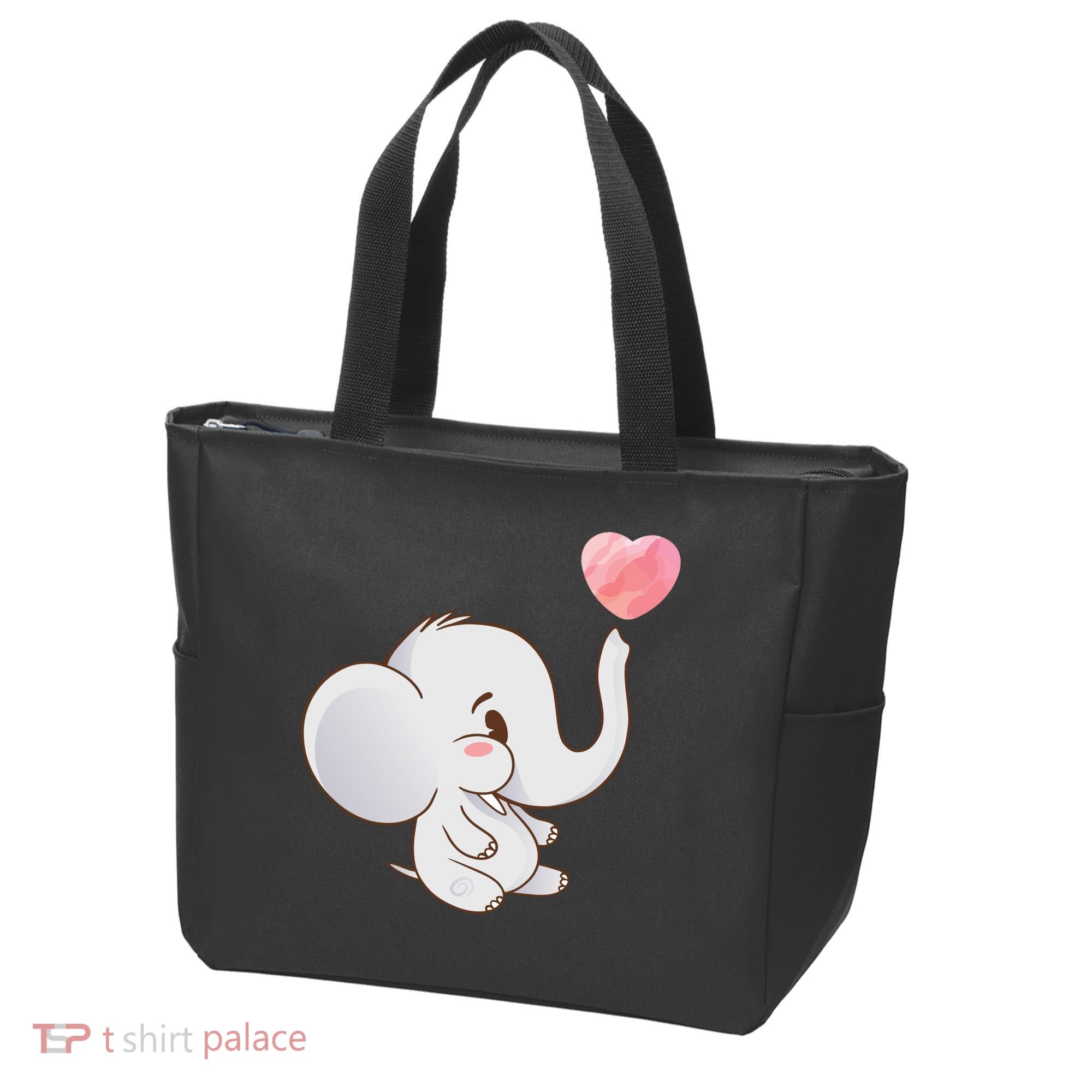 Baby Cute Elephant Tote Bag