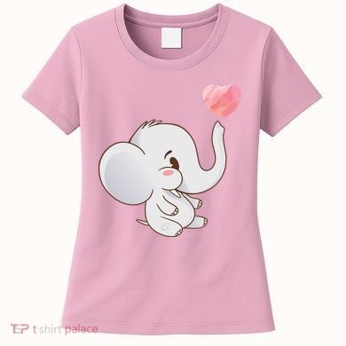 Baby Cute Elephant Women's T-Shirt