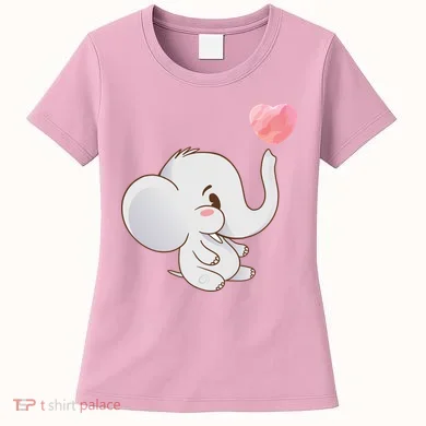 Baby Cute Elephant Women's T-Shirt