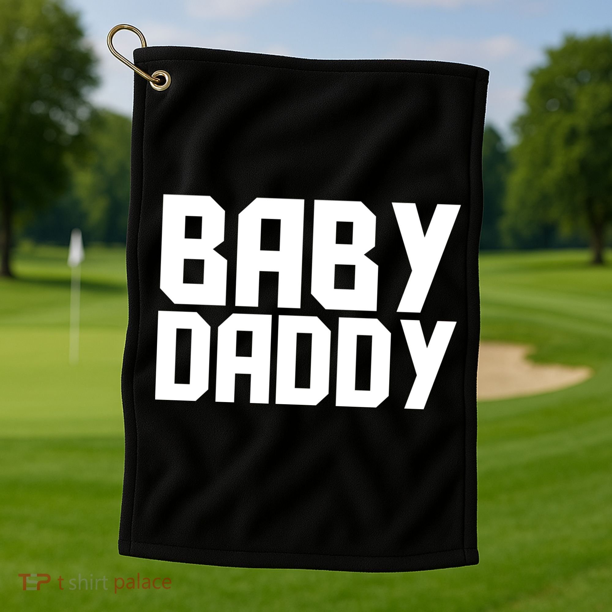 Baby Daddy Golf Towel