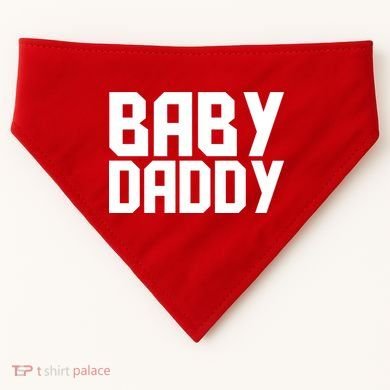 Baby Daddy USA-Made Doggie Bandana