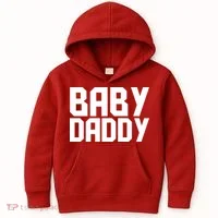 Baby Daddy Kids Hoodie thumb 0