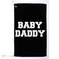 Baby Daddy New Father Golf Towel thumb 0
