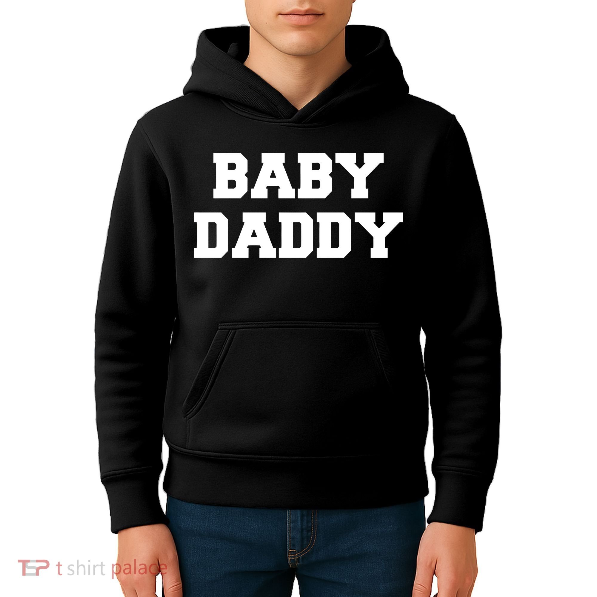Baby Daddy New Father Kids Hoodie