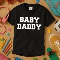 Baby Daddy New Father Kids T-Shirt thumb 3