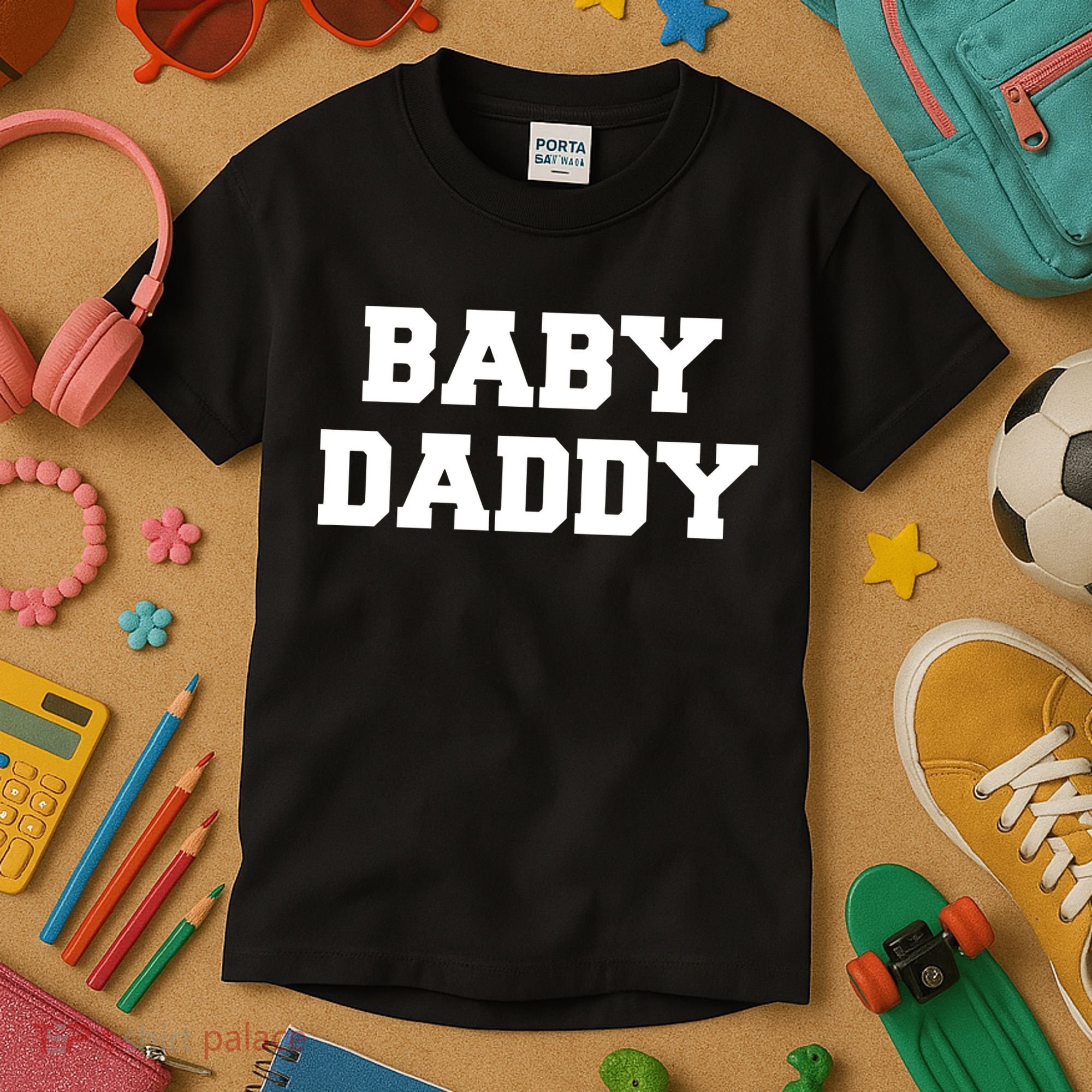 Baby Daddy New Father Kids T-Shirt