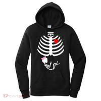 Baby Girl Skeleton Pregnancy Love Halloween Women's Hoodie thumb 0
