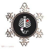 Baby Girl Skeleton Pregnancy Love Halloween Ornament thumb 0