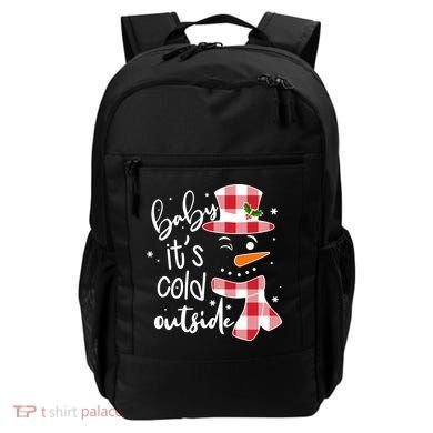 Baby It's Cold Outside Snowman Backpack