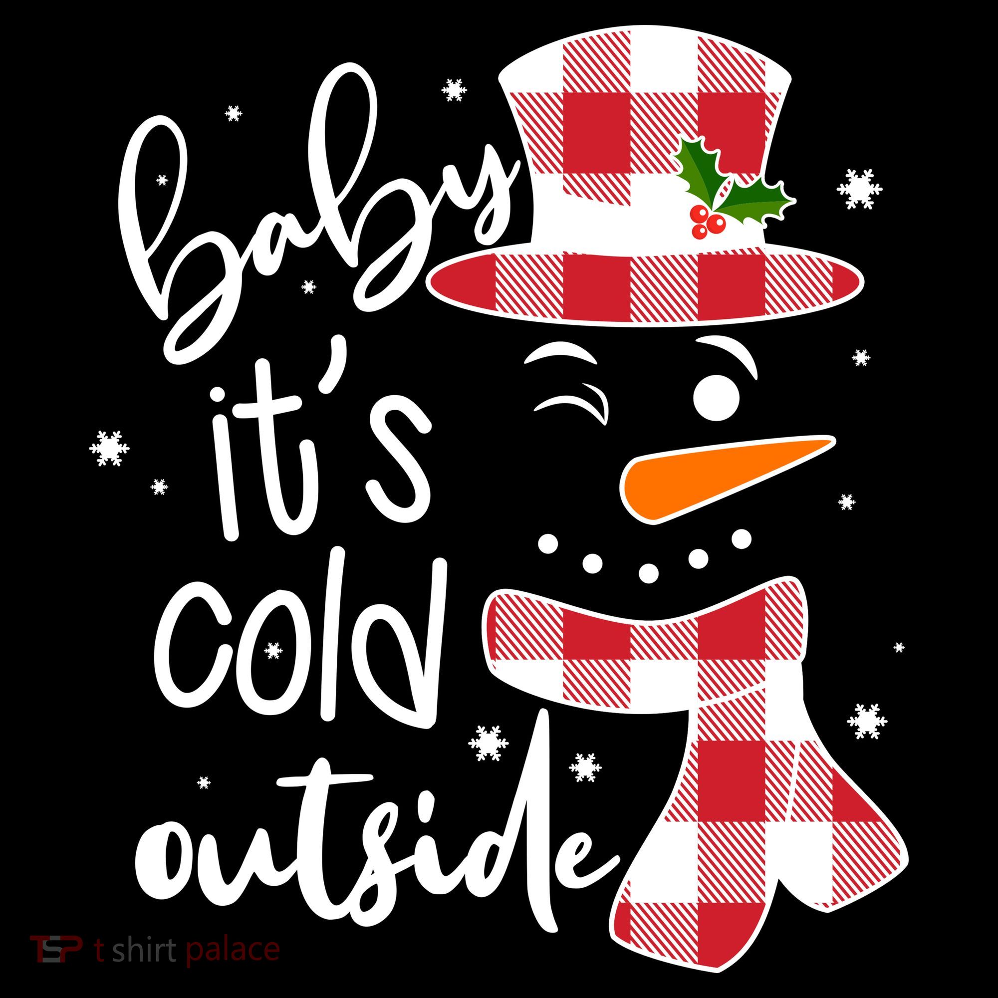 Baby It's Cold Outside Snowman Backpack