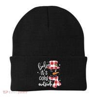 Baby It's Cold Outside Snowman Beanie thumb 0