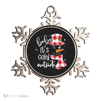 Baby It's Cold Outside Snowman Ornament