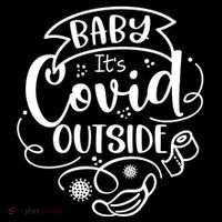Baby It's Covid Outside Bucket Hat thumb 4
