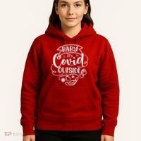 Baby It's Covid Outside Hoodie thumb 5