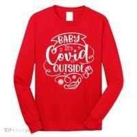 Baby It's Covid Outside Long Sleeve Shirt thumb 0