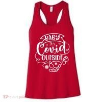 Baby It's Covid Outside Women's Tank Top thumb 0