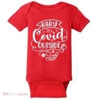 Baby It's Covid Outside Baby Bodysuit thumb 0