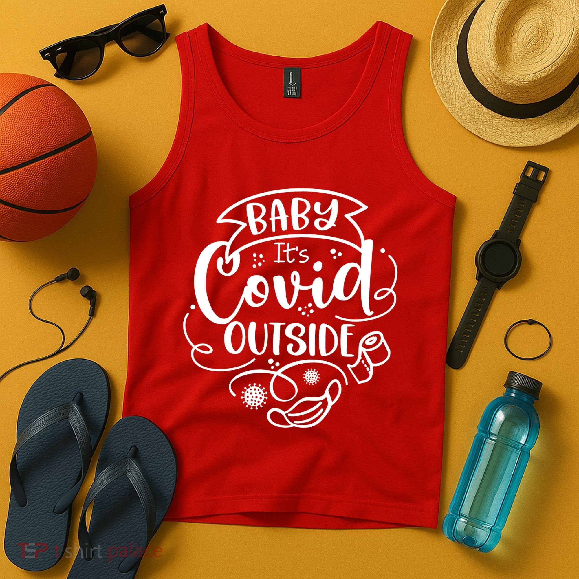 Baby It's Covid Outside Tank Top