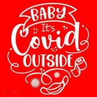 Baby It's Covid Outside Women's T-Shirt thumb 6