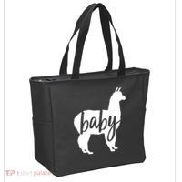 Baby Lama Tote Bag thumb 2