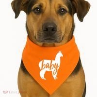 Baby Lama USA-Made Doggie Bandana thumb 1