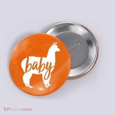 Baby Lama Button