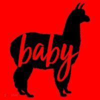 Baby Lama Santa Hat thumb 1