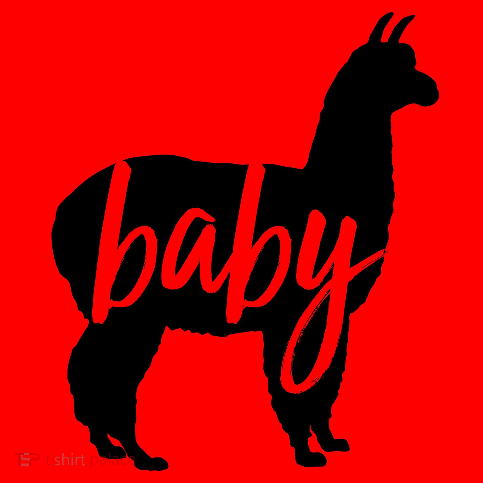 Baby Lama Santa Hat