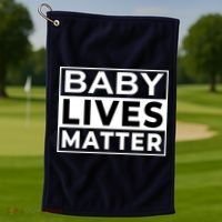 Baby Lives Matter Golf Towel thumb 1