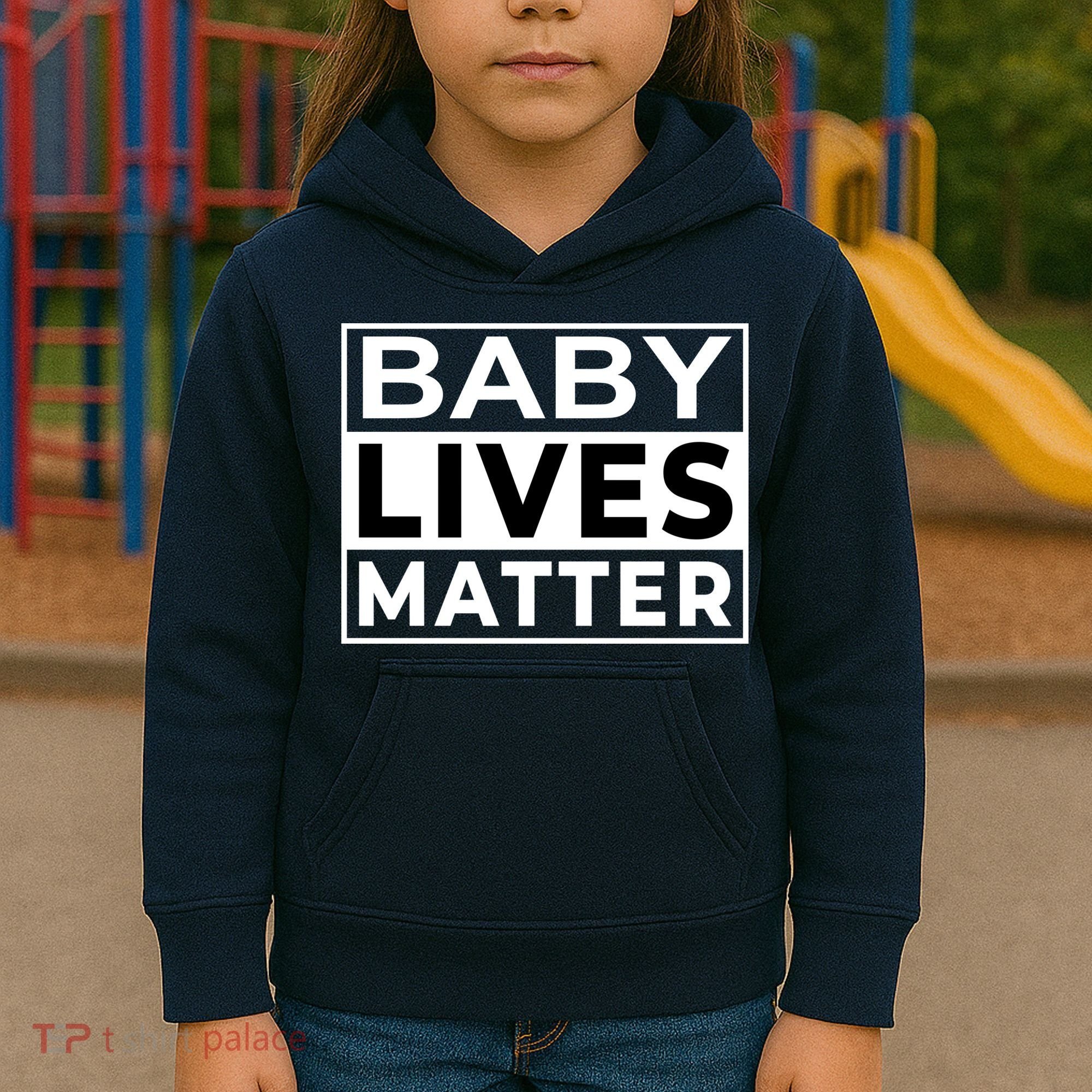 Baby Lives Matter Kids Hoodie