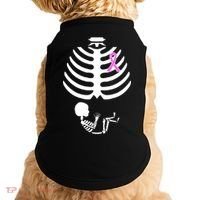 Baby Skeleton Breast Cancer Ribbon Doggie Tank thumb 0