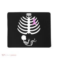 Baby Skeleton Breast Cancer Ribbon Mousepad thumb 0
