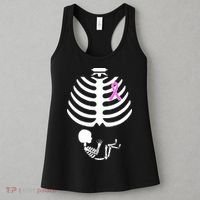 Baby Skeleton Breast Cancer Ribbon Women's Tank Top thumb 3