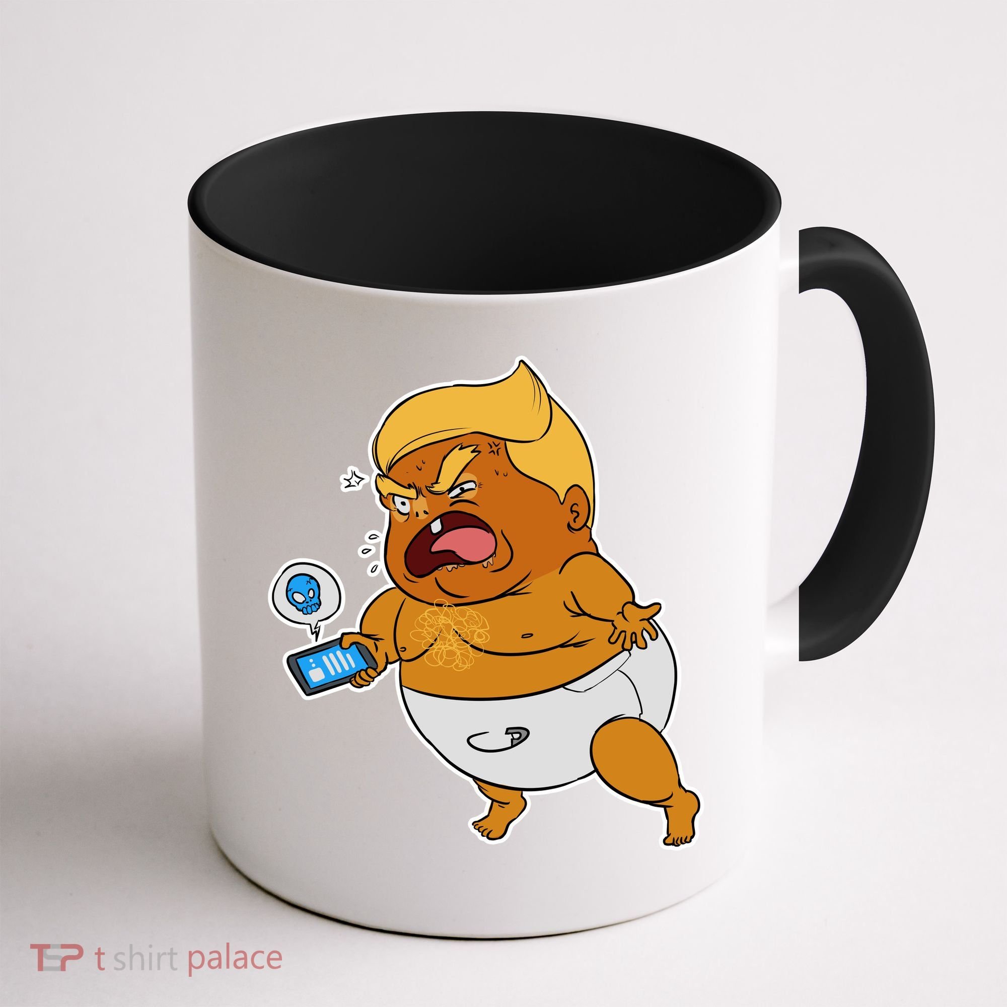 Baby Trump Crying Tweet Coffee Mug