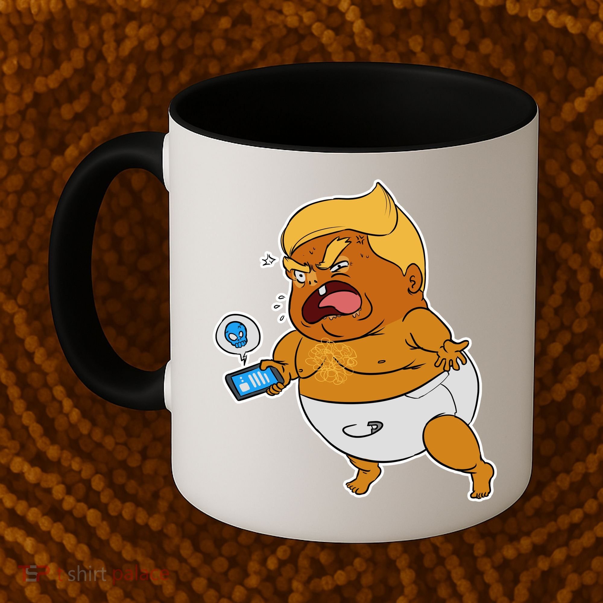 Baby Trump Crying Tweet Coffee Mug