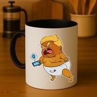 Baby Trump Crying Tweet Coffee Mug thumb 4