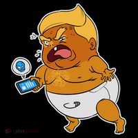 Baby Trump Crying Tweet Coffee Mug thumb 5