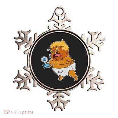 Baby Trump Crying Tweet Ornament