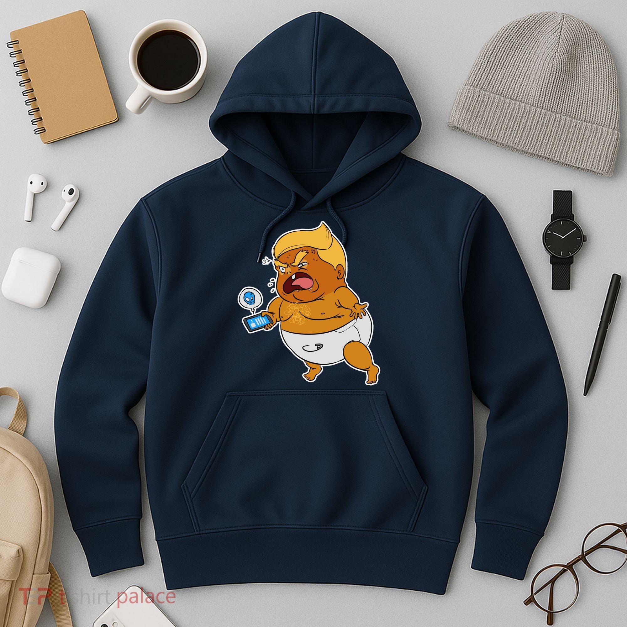 Baby Trump Crying Tweet Hoodie