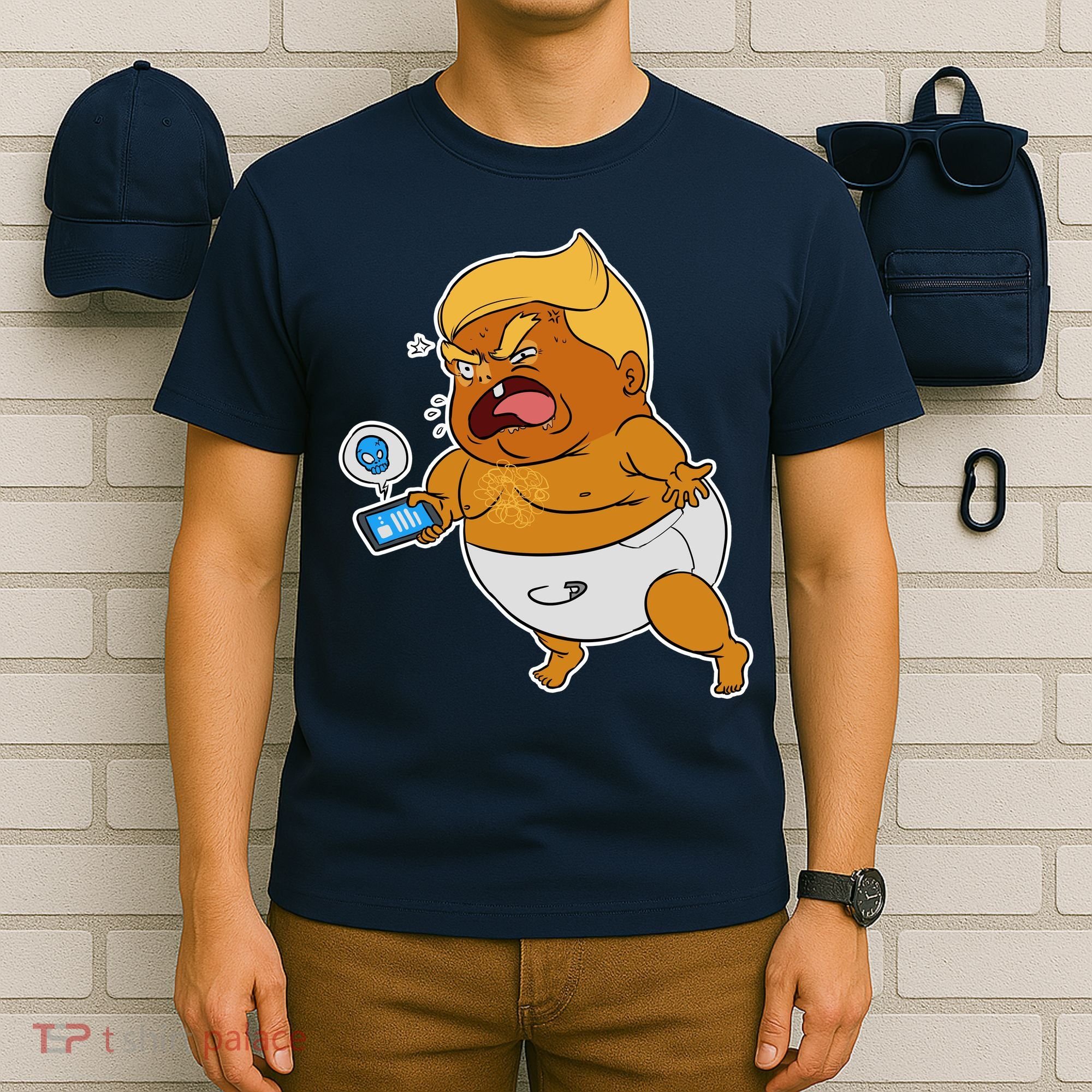 Baby Trump Crying Tweet T-Shirt