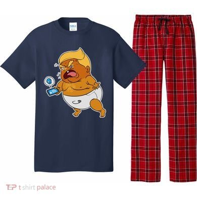 Baby Trump Crying Tweet Pajama Set