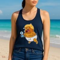 Baby Trump Crying Tweet Women's Tank Top thumb 2