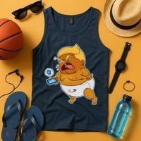 Baby Trump Crying Tweet Tank Top thumb 4