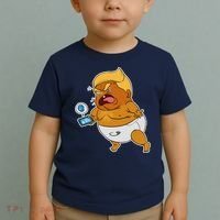Baby Trump Crying Tweet Toddler T-Shirt thumb 2
