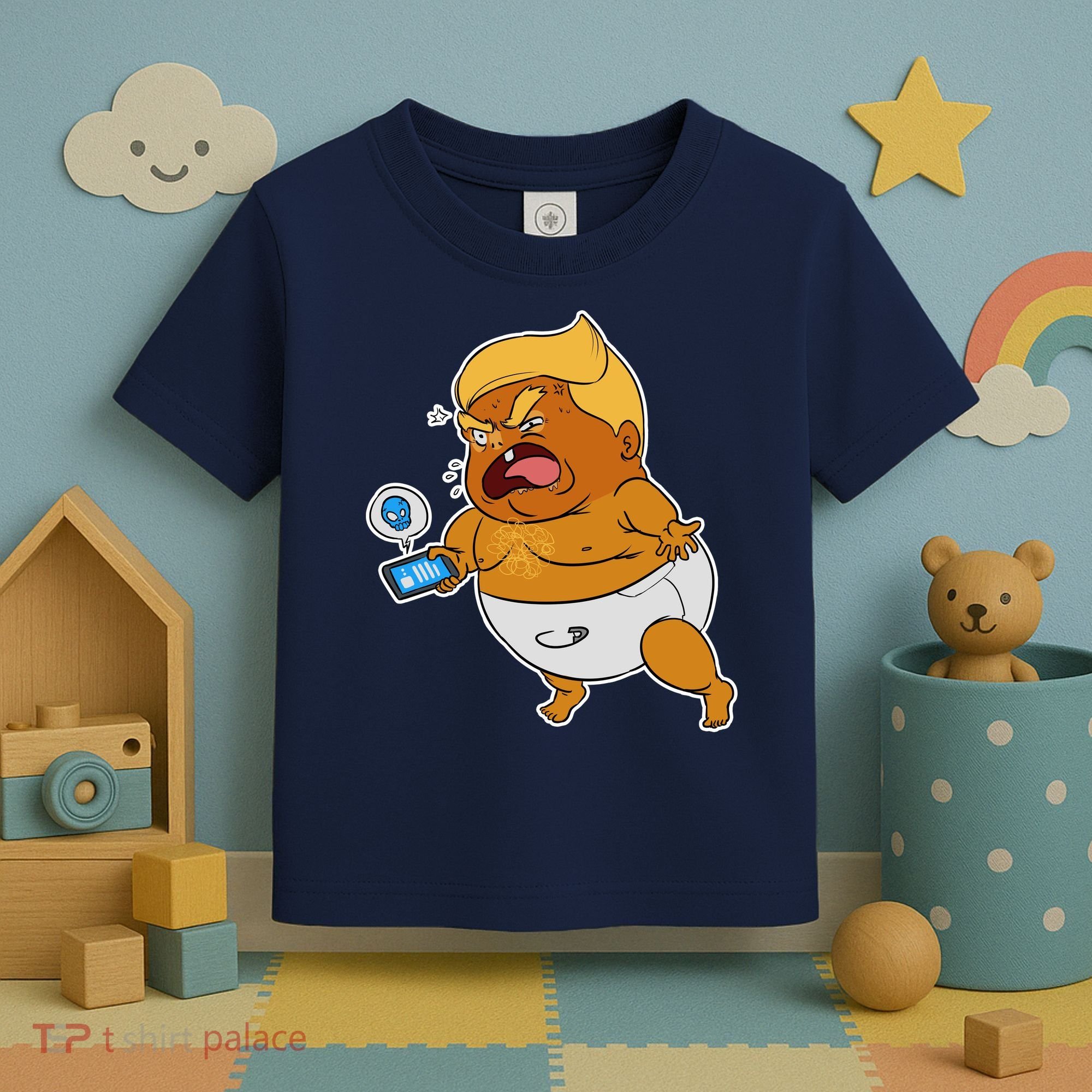 Baby Trump Crying Tweet Toddler T-Shirt