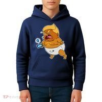 Baby Trump Crying Tweet Kids Hoodie thumb 4