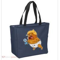 Baby Trump Crying Tweet Tote Bag thumb 2